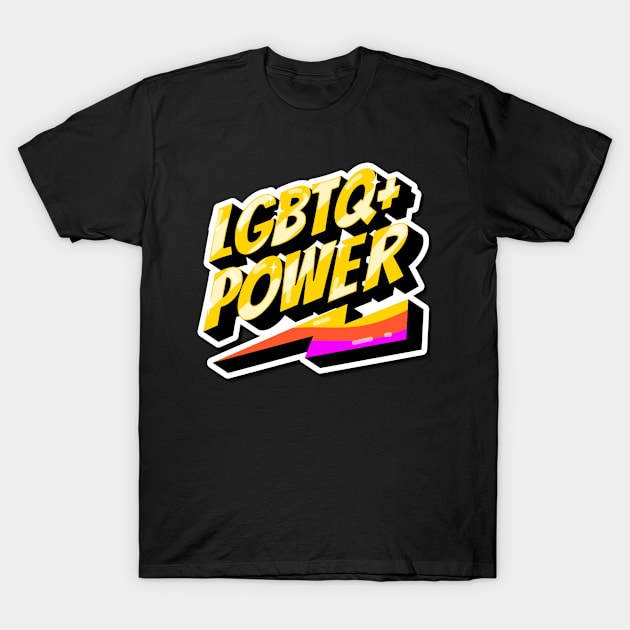 LGBTQ - Power T-Shirt by gdimido